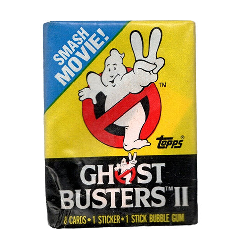1989 Topps Ghostbusters 2 Trading Cards - Unopened Original Pack - Perfect for Collectors, Nostalgic Gift & Movie Memorabilia Display