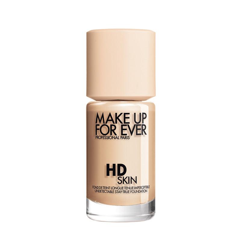 Make Up For Ever HD Skin Foundation 30ml - Flawless Full Coverage Liquid Makeup for All-Day Wear | Perfect for Photography, Events & Everyday Glam