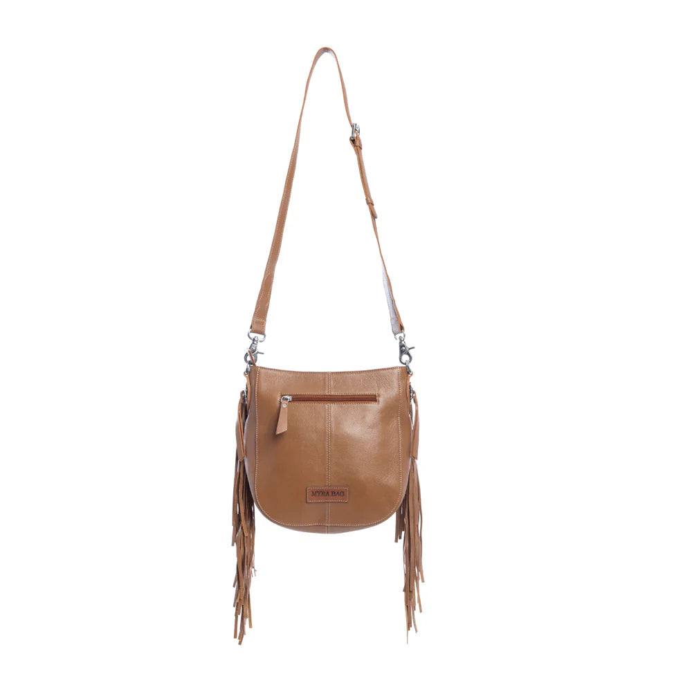 Handcrafted Leather Crossbody Bag for Women - Spring Creek Genuine Leather Purse with Tooled Floral Design - Perfect for Everyday Use, Travel & Casual Outings