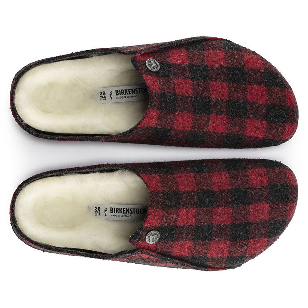 Birkenstock Zermatt Premium Comfort Slippers - Soft Footbed Indoor/Outdoor House Shoes for Men & Women - Perfect for Relaxing at Home, Lounging, and Quick Errands