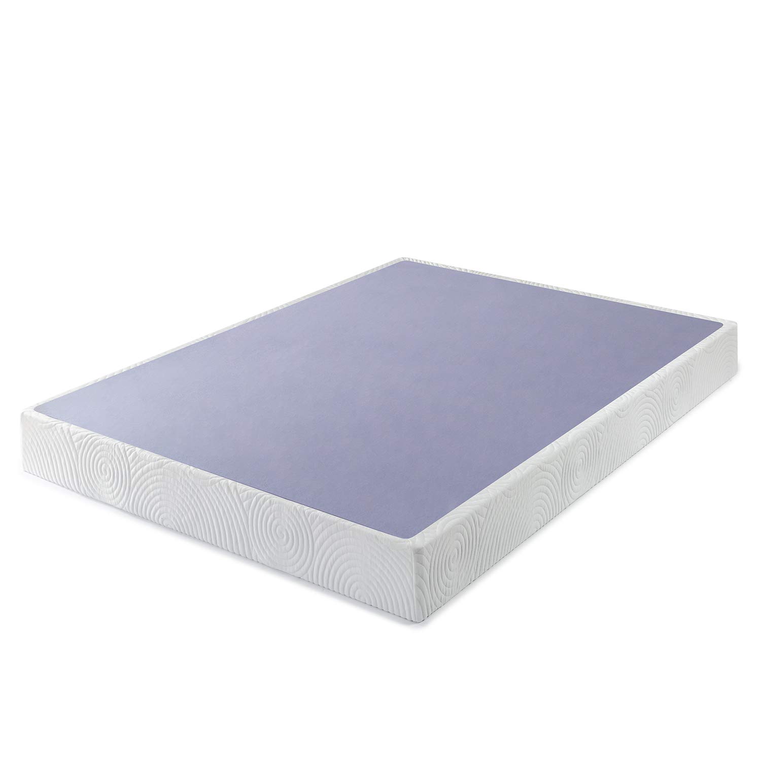 ZINUS 7.5 Inch Metal Box Spring with Wood Slats - Full Size Sturdy Steel Mattress Foundation - Easy Assembly for Bedroom, Guest Room & Dormitory