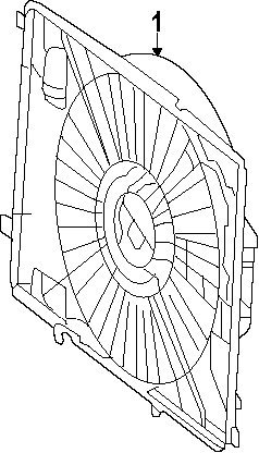 Mercedes-Benz 246 500 00 64 Engine Cooling Fan Assembly Replacement Part - Compatible with Various Mercedes Models | Perfect for Engine Temperature Regulation & Overheating Prevention