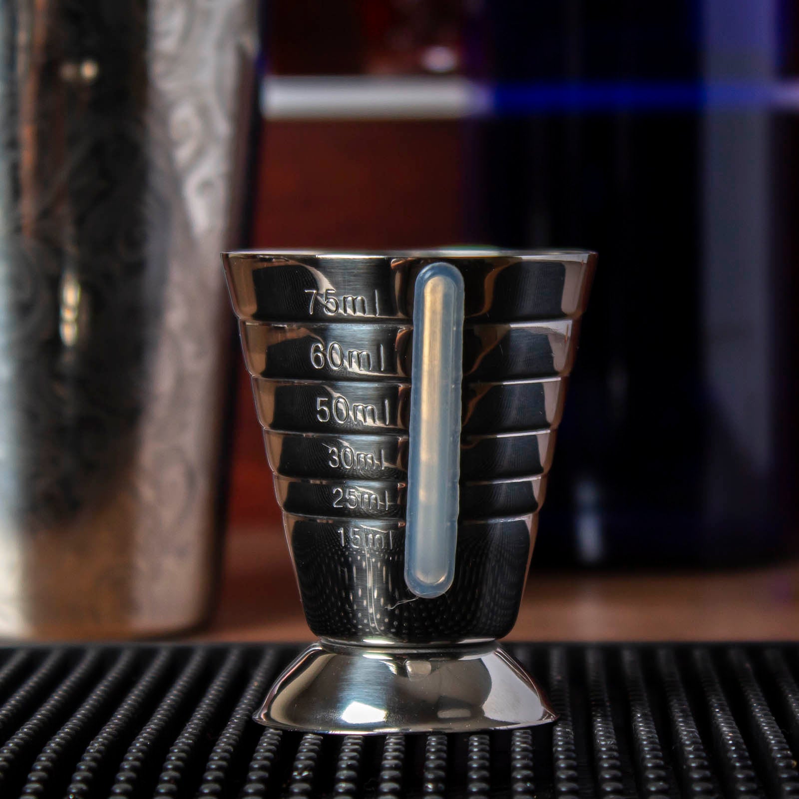 Premium BarConic® Stainless Steel & Gold Cocktail Jigger - Double-Sided Measuring Cup for Perfect Drinks - Ideal for Bartenders, Home Bars & Mixology Enthusiasts