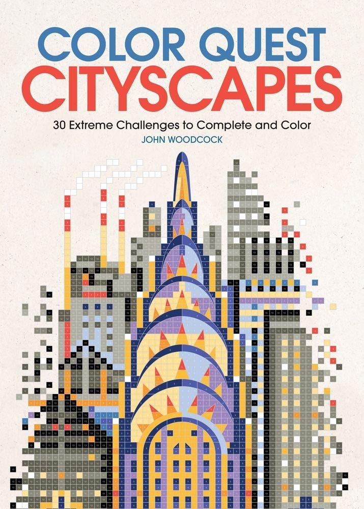 Color Quest: Cityscapes - 30 Extreme Adult Coloring Challenges | Stress Relief & Creative Relaxation for Urban Art Lovers | Perfect for Home Decor & Gift Giving