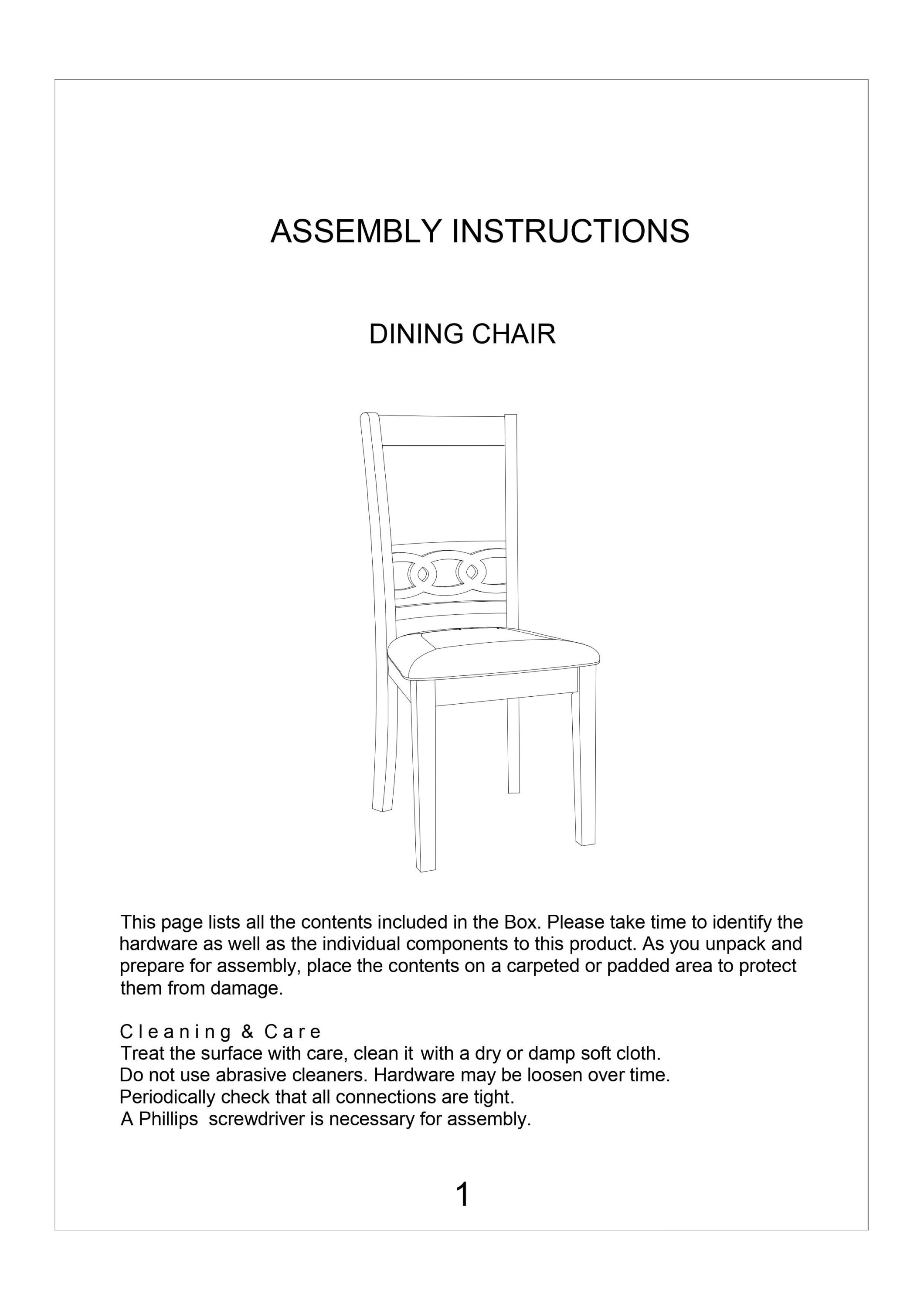 Walnut Finish Dining Room Chairs Set of 2 - Padded Cushion Seats with Unique Back Design - Perfect for Kitchen, Breakfast Nook & Formal Dining Rooms