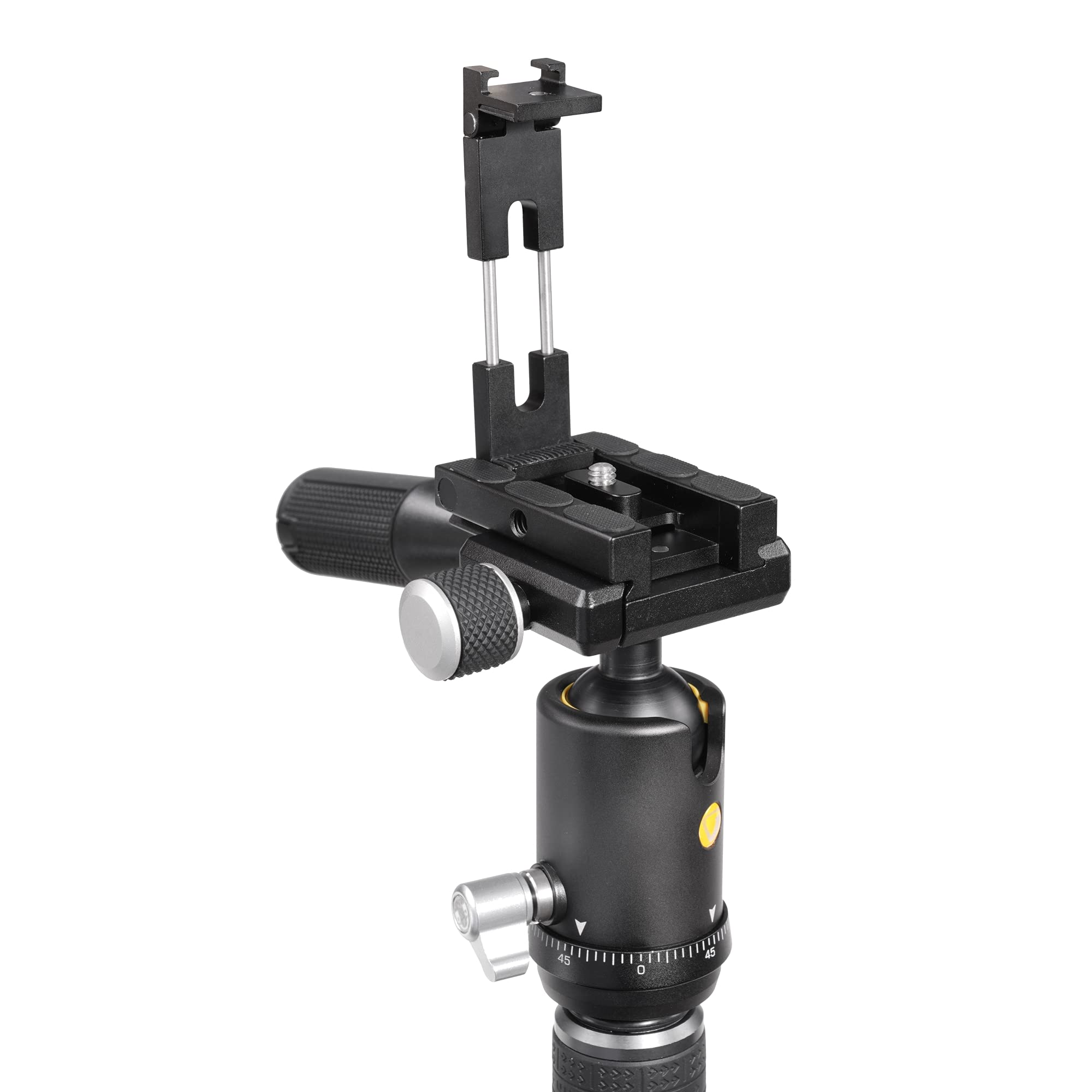 Vanguard VEO3T235ABP Aluminum Travel Tripod with Ball Head - Lightweight Compact Tripod for DSLR & Smartphone Photography | Perfect for Travel, Hiking, Vlogging & Outdoor Adventures