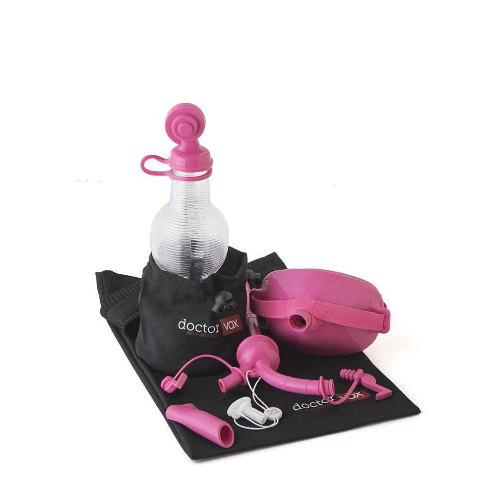 Voice Mask Advanced Set (Pink) - Premium Adjustable Voice Changer for Gaming, Cosplay & Online Privacy Protection