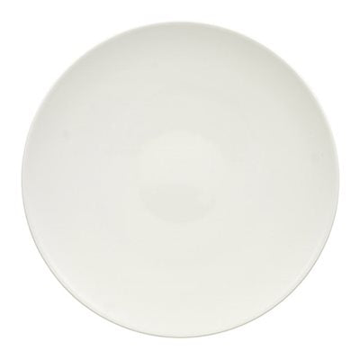 Villeroy & Boch Dune 11.75 Inch White Porcelain Dinner Plate Set of 6 - Elegant Tableware for Fine Dining, Restaurants & Home Entertaining