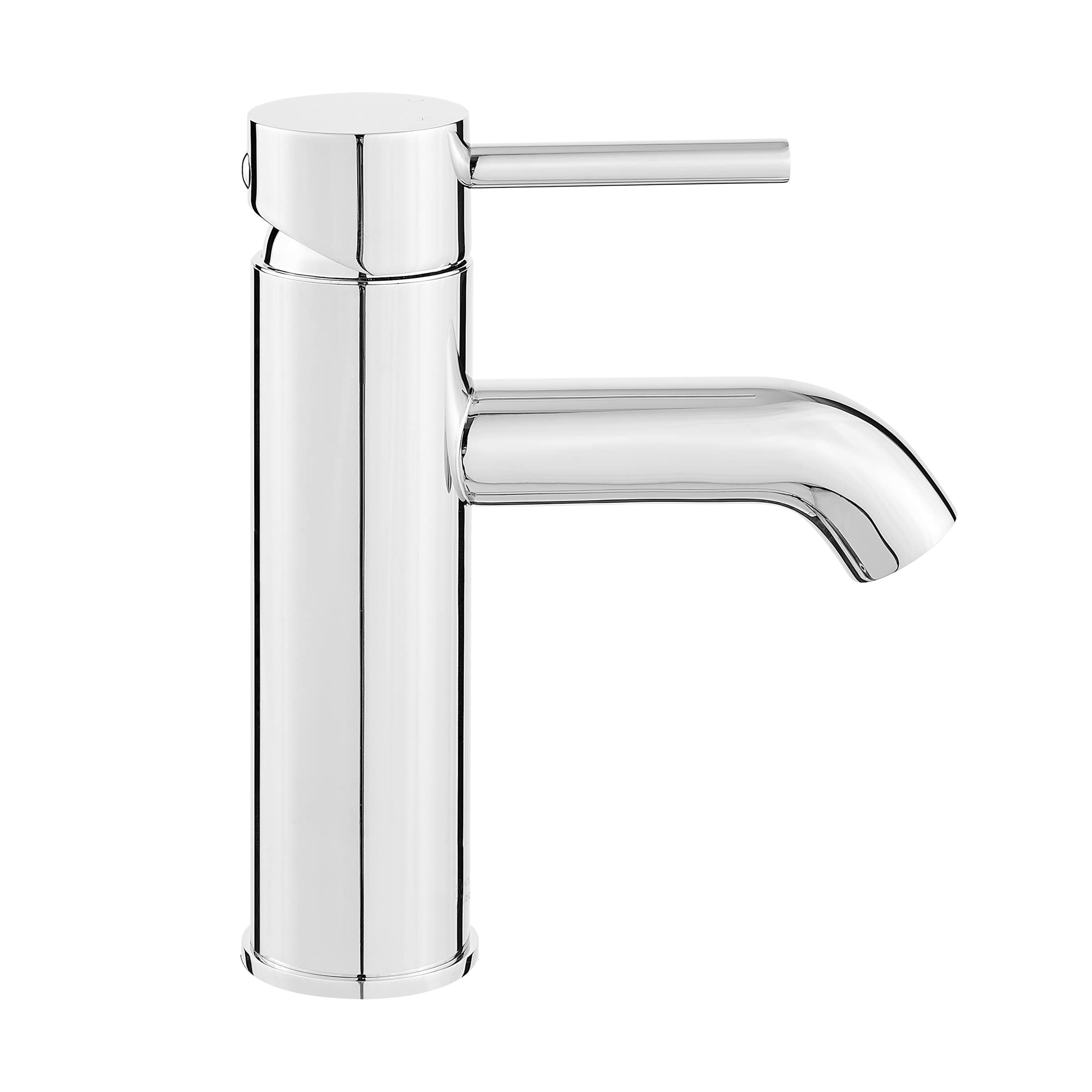 Chrome Ivy Single Hole Single Handle Bathroom Faucet - Modern Water-Saving Design for Sink, Vanity, and Powder Room