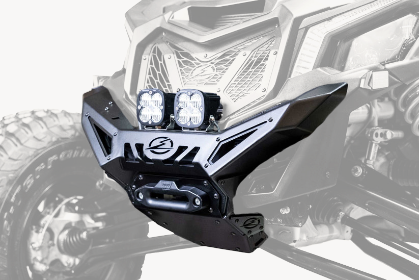 Can Am X3 Maverick Volt Series Winch Front Bumper FWB210002 (2017-2024) - Heavy Duty Off-Road Protection for UTV & ATV Adventures