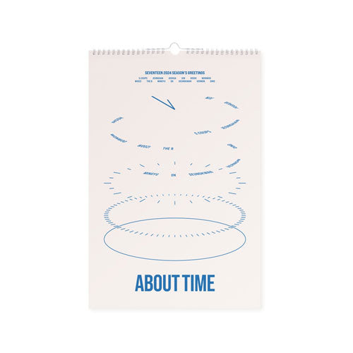 SEVENTEEN 2024 Wall Calendar - Kpop Group Official Merchandise | Perfect for Home, Office & Kpop Fan Gifts