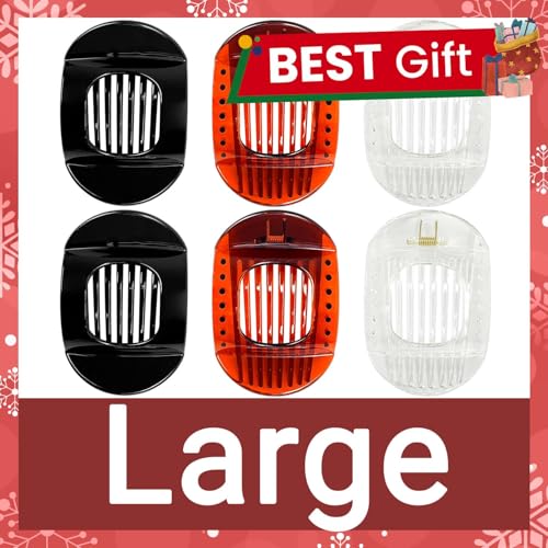 Large-Clear Brown Black