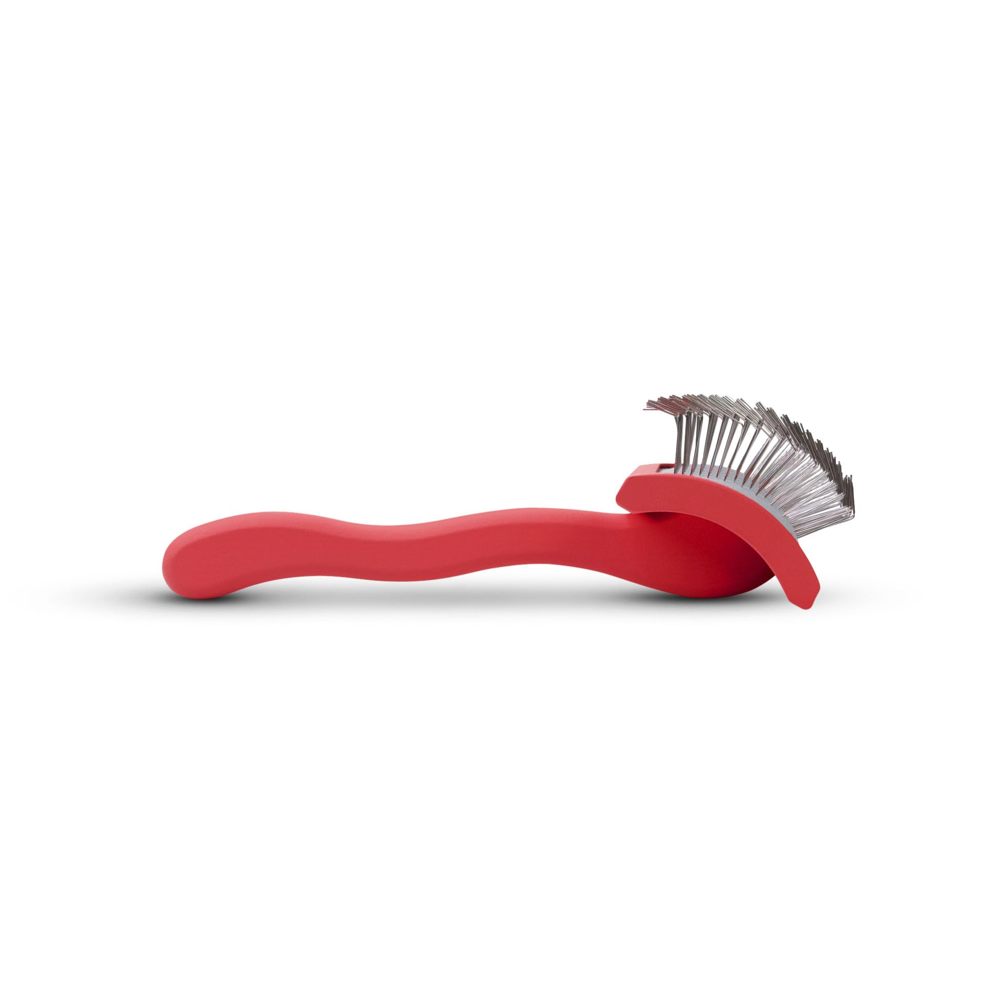 Chris Christensen Dog Brush Bundle: Ice on Ice Detangler & Finishing Spray for Elasticity & Strength + Big G Medium Slicker Brush for Fluffing and Detangling - Professional Grooming Kit for Long-Haired Dogs at Home or Salon