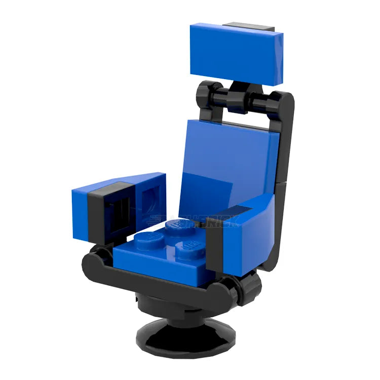 LEGO Ultimate Gamer Chair - Adjustable Swivel Gaming Chair with Armrests, Ergonomic Blue Office Chair for Kids & Adults - Perfect for Gaming, Working & Studying [MiniMOC]