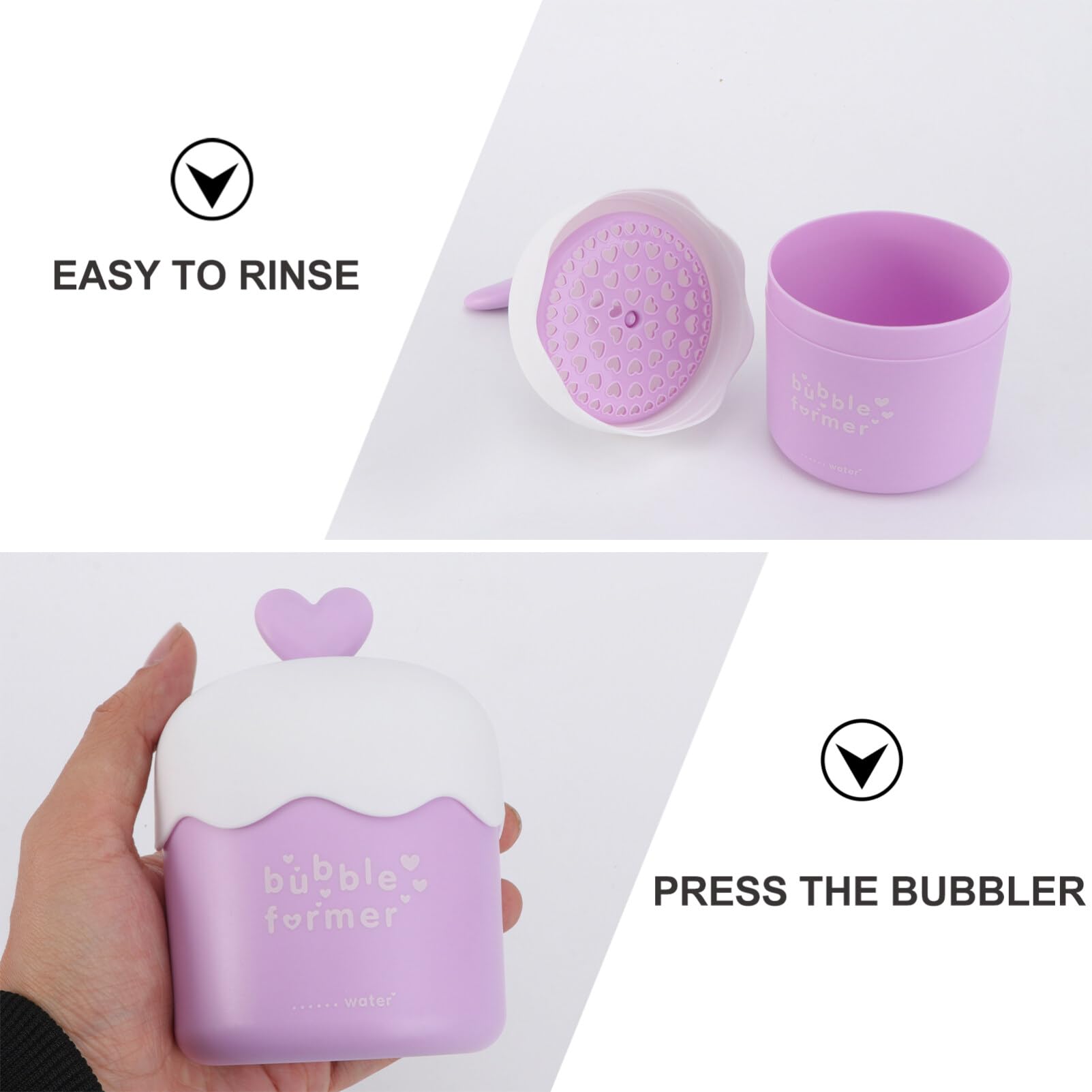 Cabilock Facial Bubble Maker - Purple Foam Cup for Face Wash, Bubble Foamer Device for Deep Cleansing & Gentle Exfoliation | Perfect for Daily Skincare Routine & Spa Treatments