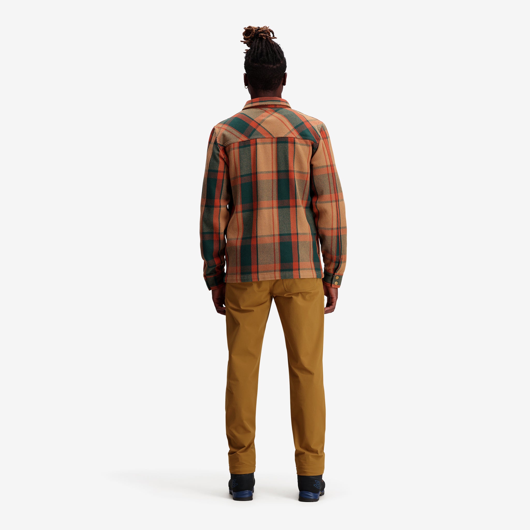Men's Mountain Shirt Jacket - Waterproof Hiking & Outdoor Adventure Wear for Camping & Travel