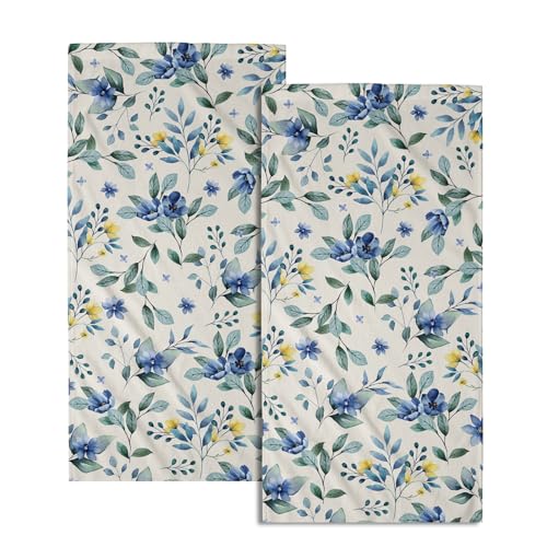 Blue Yellow Flowers