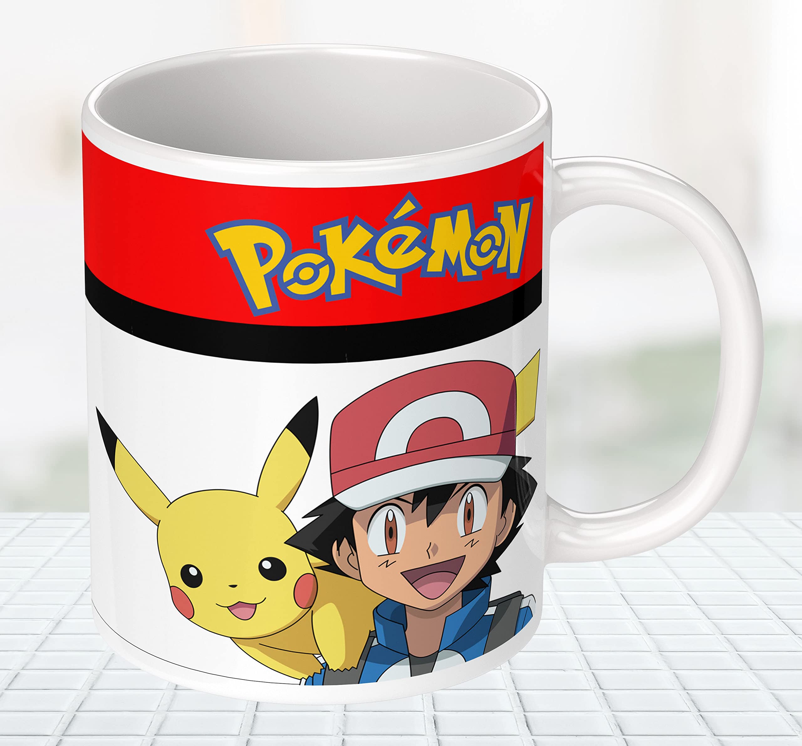 NH10 DESIGNS Ceramic Cartoon Coffee Mug - 350ml Printed Cartoon Tea Cup for Kids, Boys & Girls - Best Birthday Gift & Return Gift for Cartoon Lovers - Perfect for Home, Office & School Use