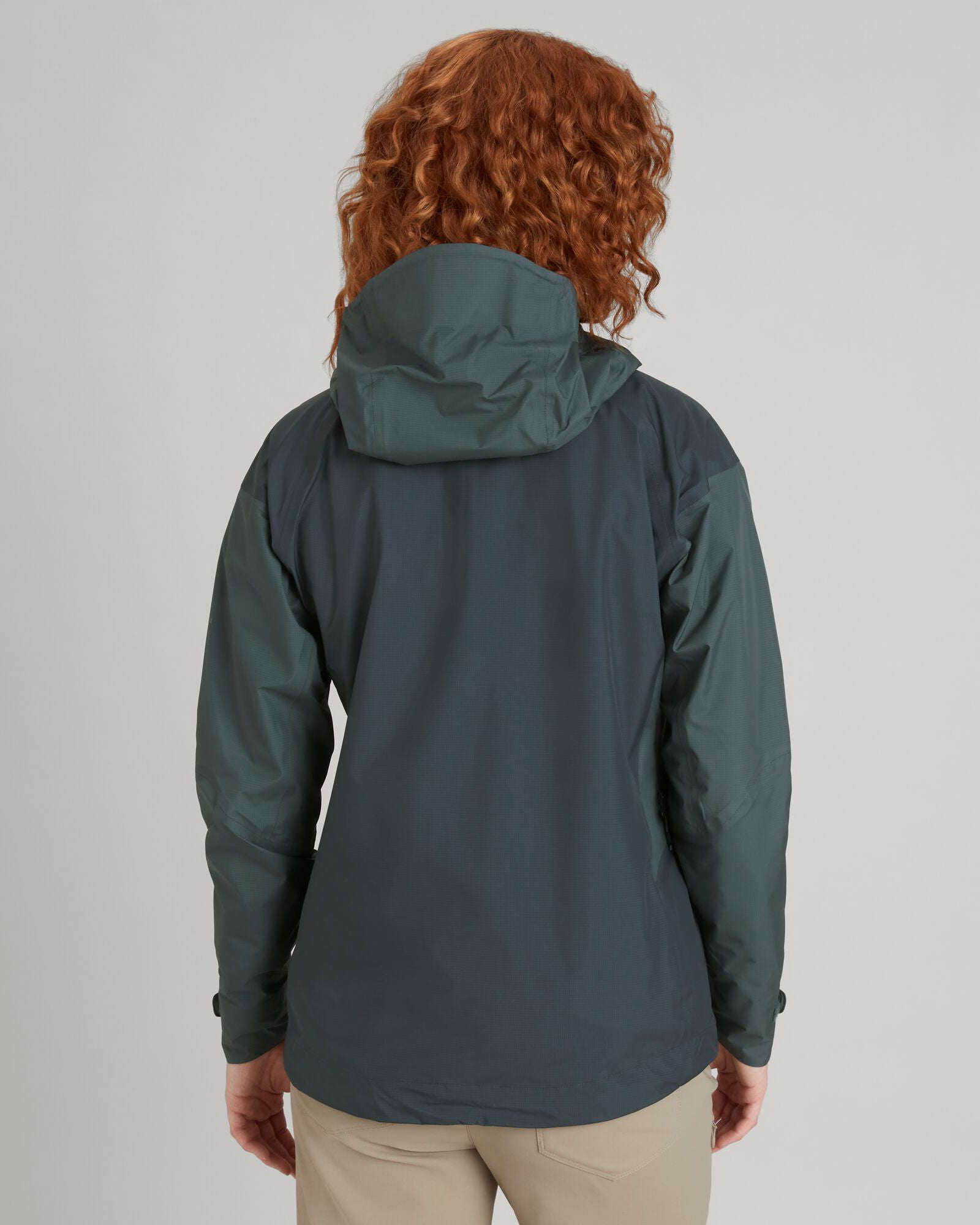 STORM Chaser 3 Layer Waterproof Women's Rain Jacket - Windproof Lightweight Hooded Coat for Outdoor Activities (Night/Light Night) | Perfect for Hiking, Camping & Commuting in Rainy Weather