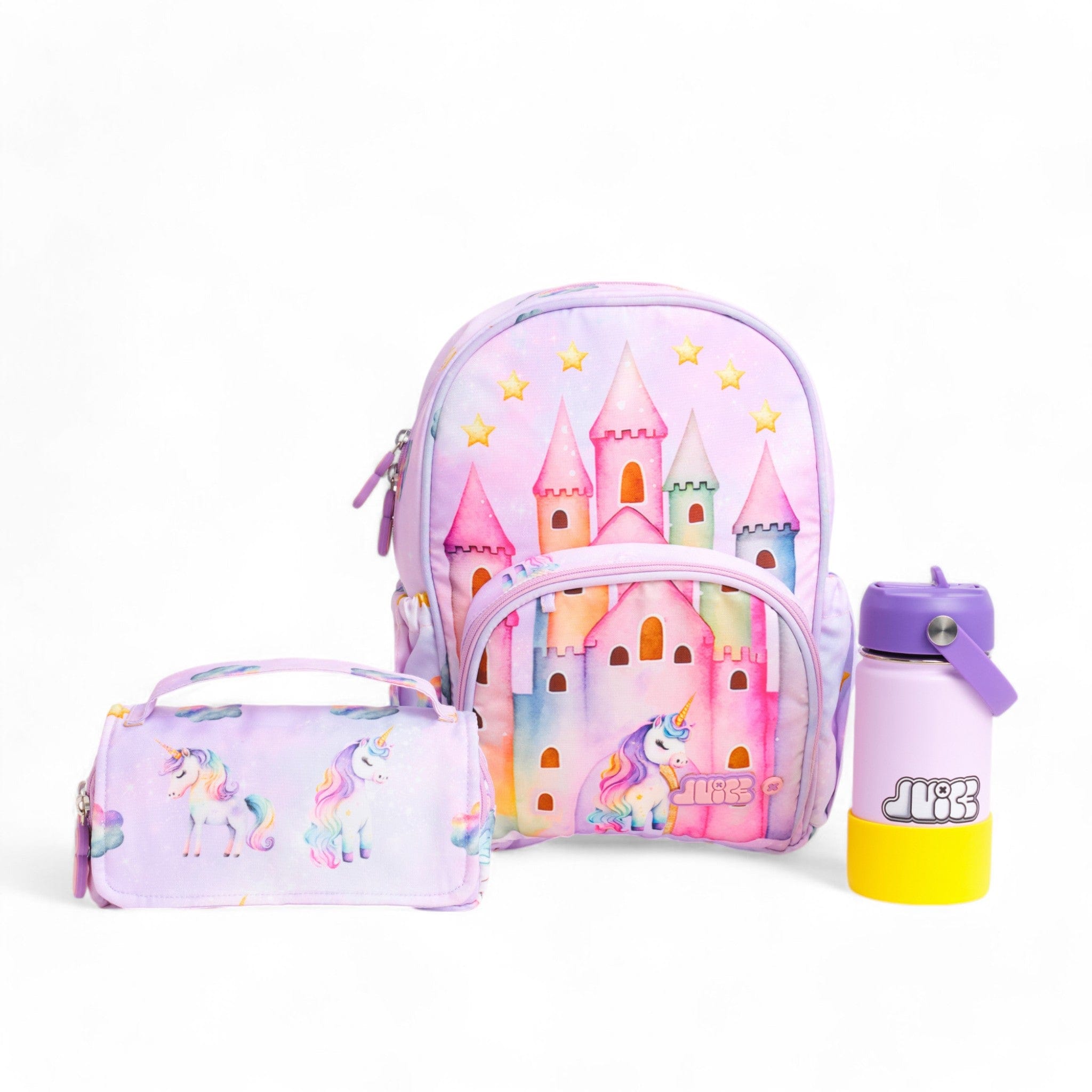 Cute Unicorn Small Backpack Set for Kids - Perfect for School, Travel & Birthday Gifts | Waterproof & Lightweight Design