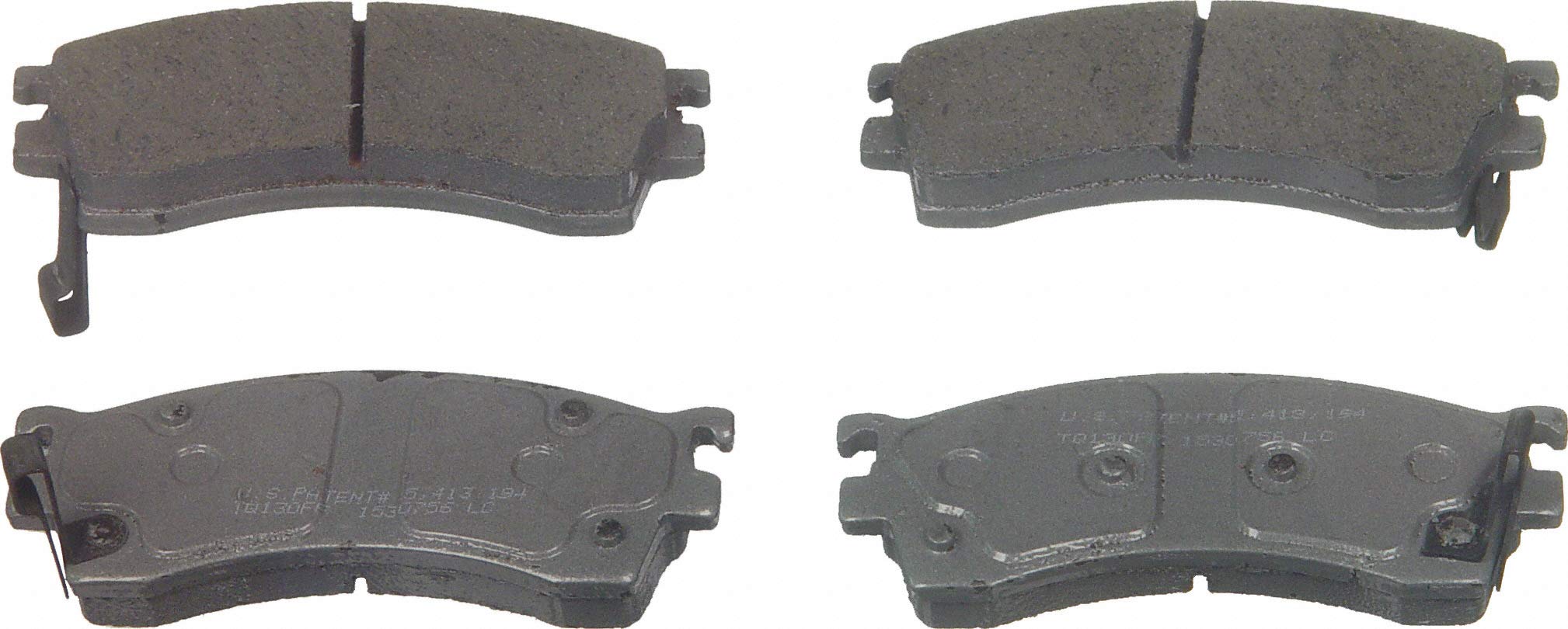 Wagner ThermoQuiet QC583 Ceramic Disc Brake Pads Set - Premium Brake Pads for Smooth & Quiet Performance - Perfect for Daily Commuting, City Driving & Highway Use