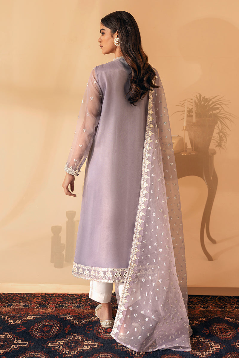 LOTUS SHINE 2-Piece Set (Embroidered Cotton Shirt & Dupatta Scarf) - Elegant Indian Ethnic Wear for Women, Parties & Festivals
