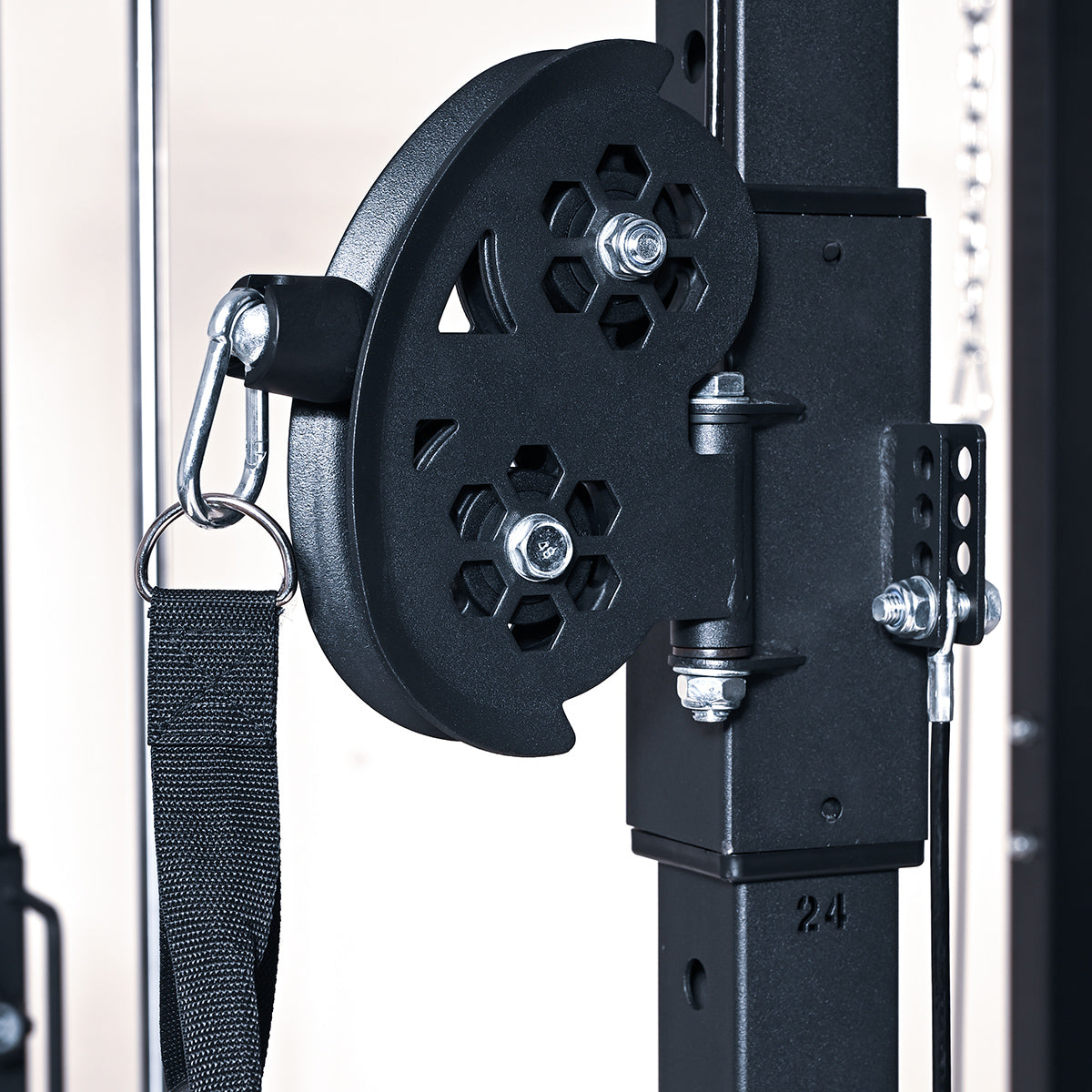 Orbit 3-in-1 Power Rack for Home Gym - Squat Rack, Pull-Up Bar & Bench Press Station - Perfect for Strength Training & Weightlifting Workouts