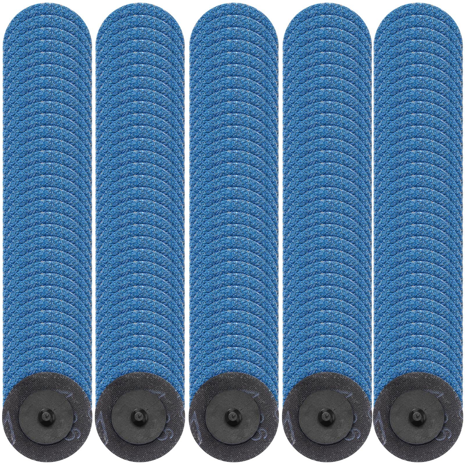 150 Pcs 2 Inch Sanding Discs for Die Grinder - 36 Grit Abrasive Grinding Wheels for Surface Finishing, Polishing, Rust & Paint Removal - Perfect for Metal, Wood & DIY Projects
