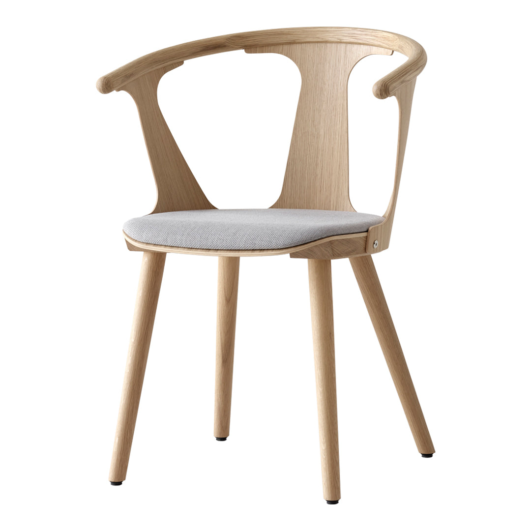 SK2 Modern Dining Chair with Upholstered Seat - Comfortable Kitchen & Dining Room Furniture for Home & Restaurant Use