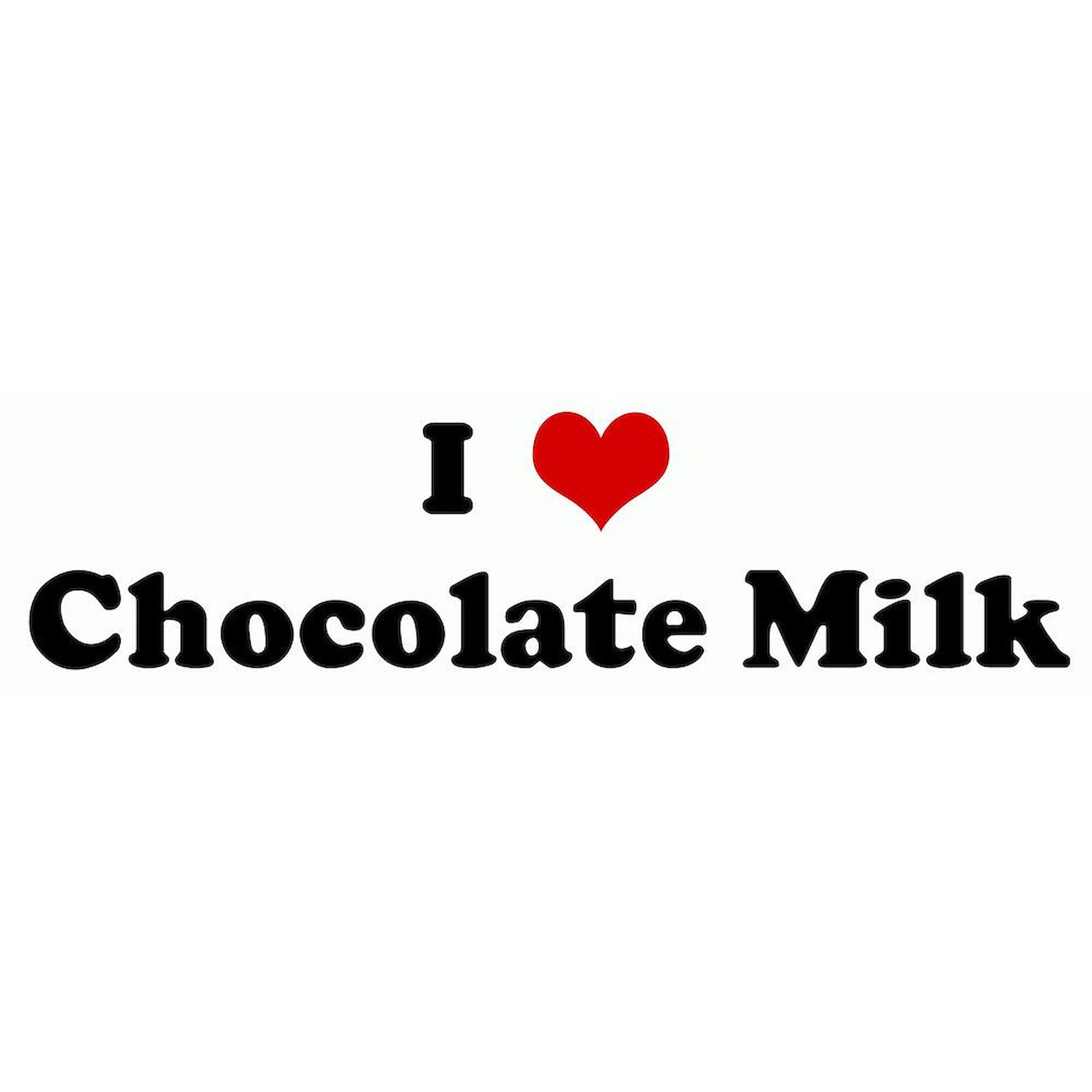 I Love Chocolate Milk Ceramic Coffee Mug - 11 oz (325 ml) by CafePress - Perfect for Hot Cocoa, Tea & Office Use