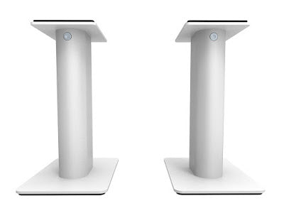 Kanto SP9 Premium Desktop Speaker Stands - Pair for Bookshelf & Studio Monitors | Perfect for Home Office, Gaming & Music Production