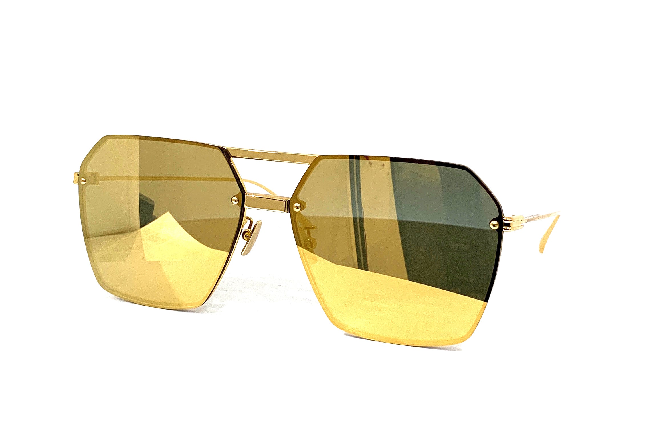Bottega Veneta BV1045S Sunglasses (002) - Luxury Polarized UV Protection for Men & Women - Perfect for Outdoor Activities & Fashion Statement