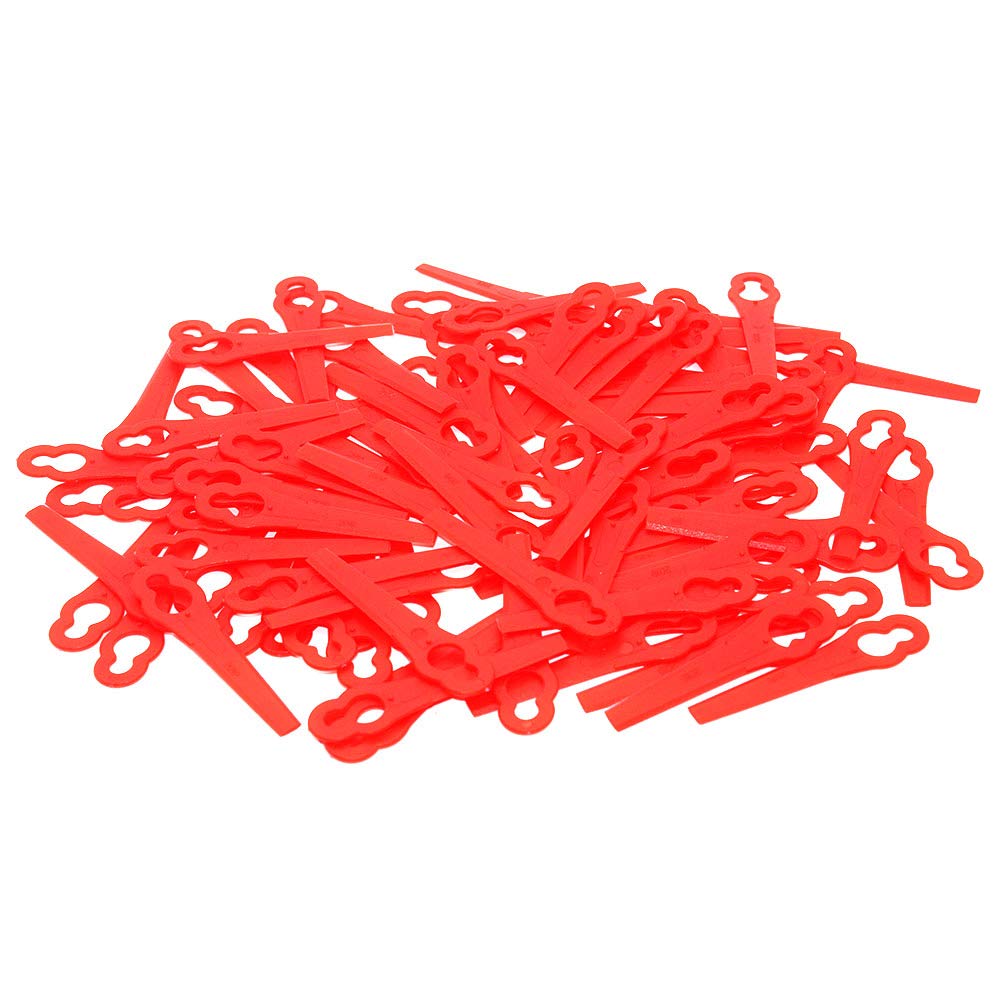 100PKS Replacement Electric Trimmer Blades for Einhell GE-CT18 Li Solo, BG-CT 18 Li, RG-CT 18/1 Li, GE-CT 18 Li K EB310DB20S - Compatible with Cordless Grass Trimmers - Perfect for Lawn Care, Garden Maintenance & Landscaping