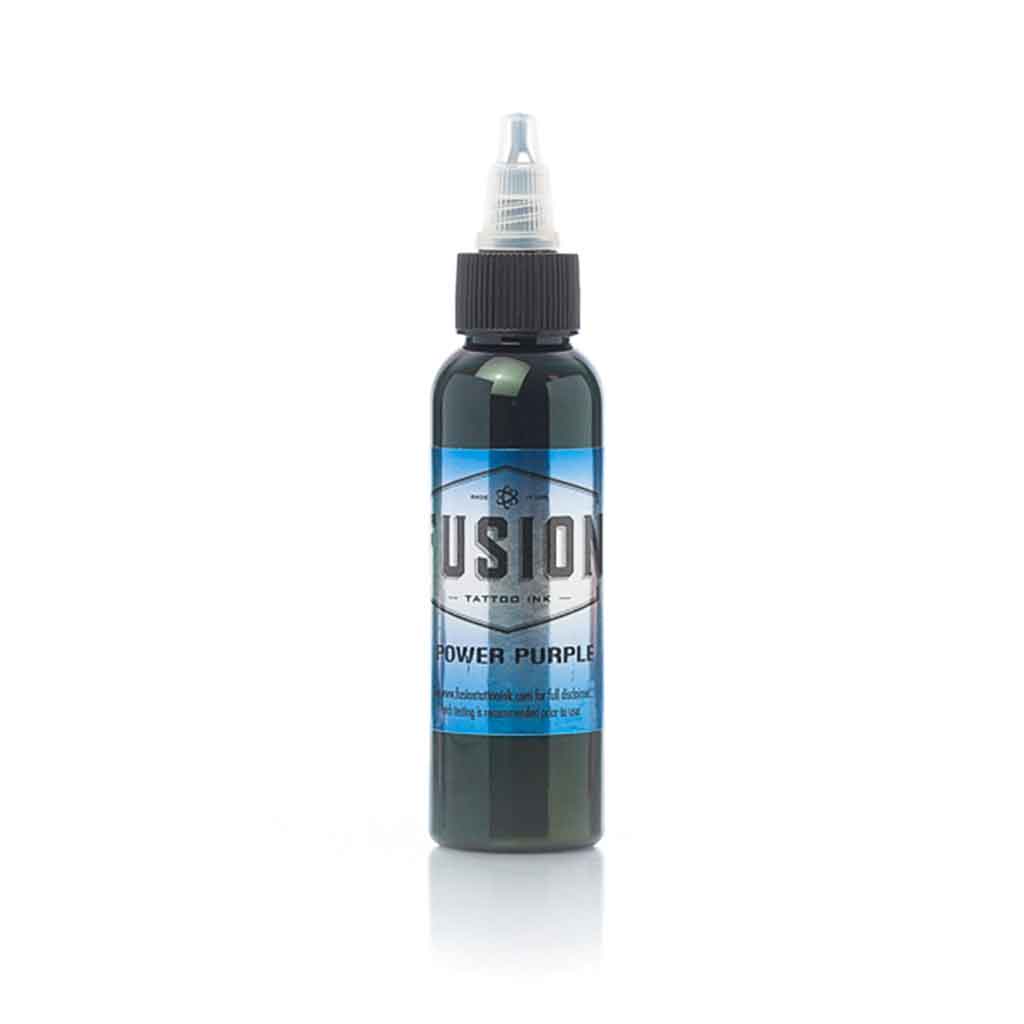 Premium Power Purple Fusion Ink - 1 oz Bottle for Calligraphy, Art & DIY Projects - Vibrant Waterproof Ink for Pens, Markers & Stamps