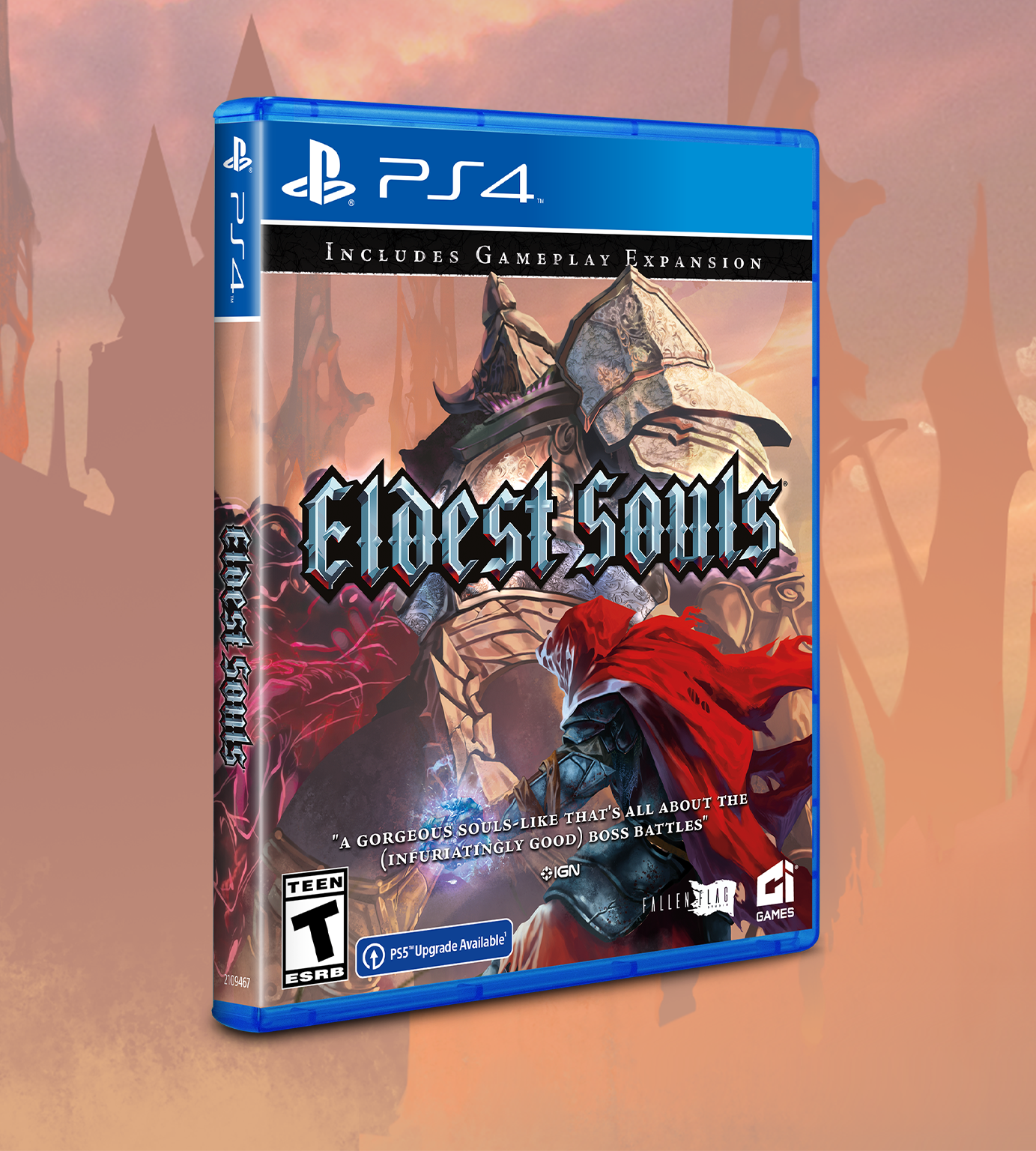 Eldest Souls - Action RPG Game for PS4 | Challenging Boss Battles & Dark Fantasy Adventure | Perfect for Hardcore Gamers & Souls-Like Fans
