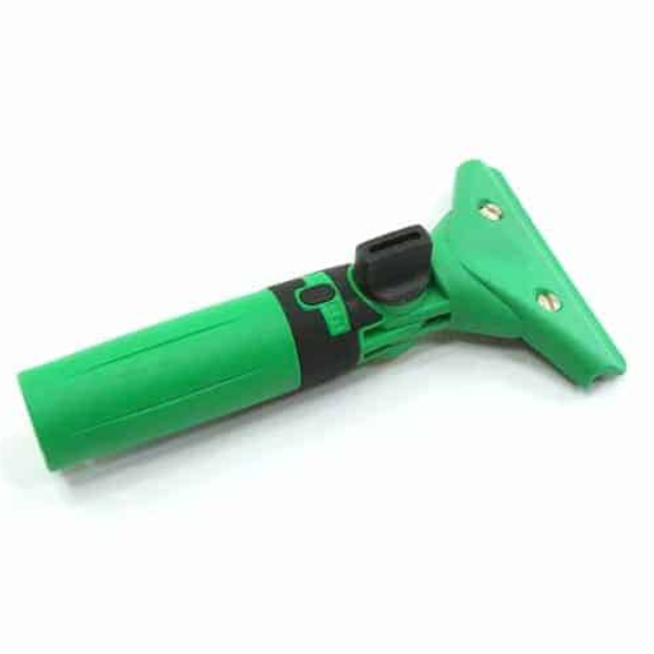 Unger ErgoTec SwivelLoc Handle (0 Degree) - Premium Window Cleaning Tool for Home & Commercial Use - Perfect for Hard-to-Reach Glass Surfaces