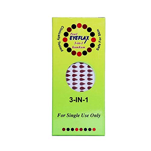 Pearl Eyeflax Kumkum Bindi Box - Light Maroon Tilak Container with 15 Compartments | Perfect for Hindu Puja, Wedding Ceremonies & Festival Makeup (LMT7)