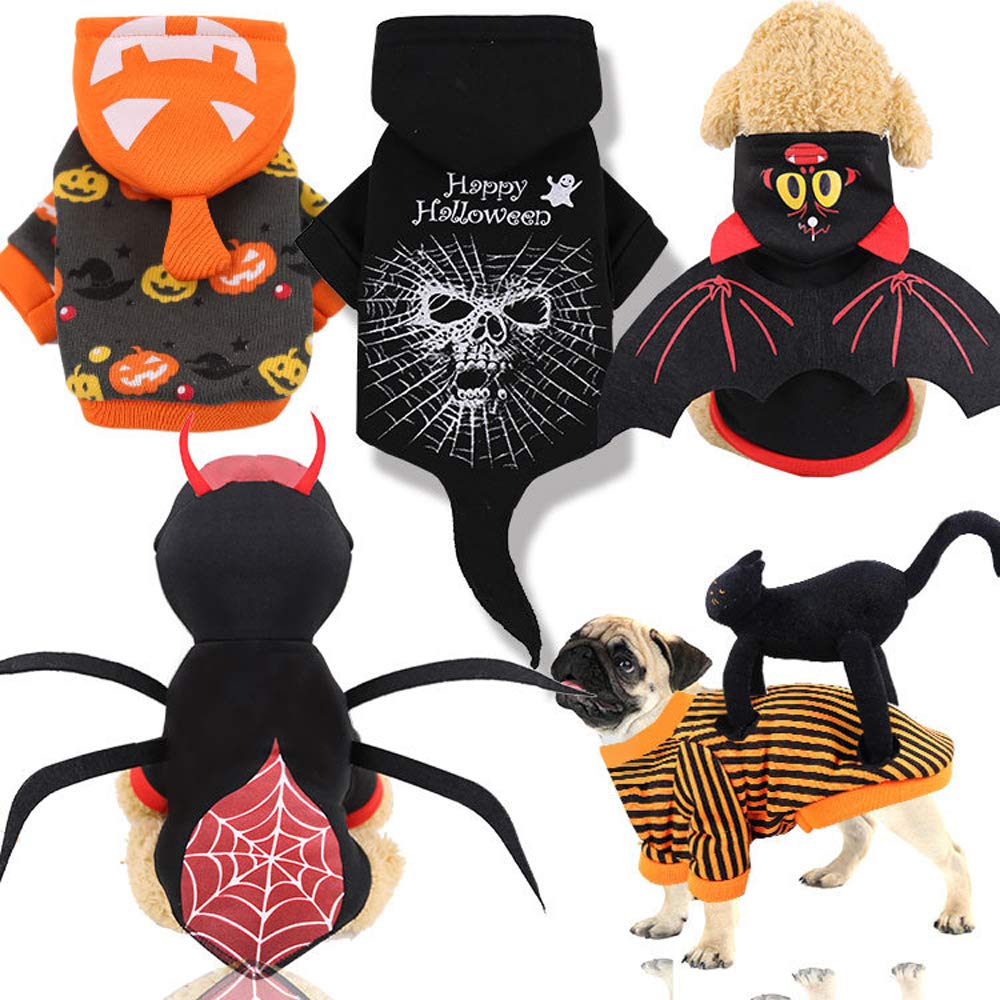 Halloween Pet Costume for Dogs - Bat Style Dog Clothes in XL Size | Perfect for Halloween Parties & Pet Dress-Up Fun