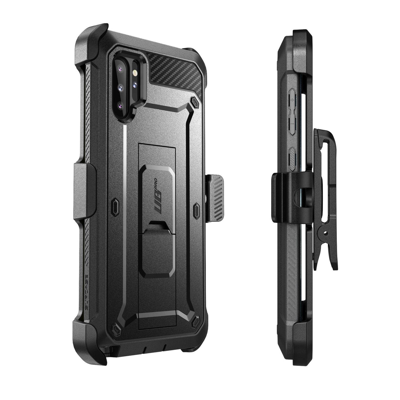 Samsung Galaxy Note10 Plus / Note10 Plus 5G Unicorn Beetle Pro Full-Body Rugged Protective Case - Black | Shockproof & Drop-Proof Design for Outdoor, Work & Travel Protection