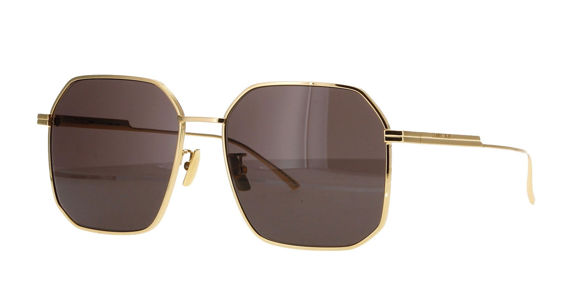 Bottega Veneta BV1108SA Sunglasses for Asian Fit - Stylish & Comfortable UV Protection Shades for Men & Women | Perfect for Outdoor Activities, Travel, and Fashion Accessories