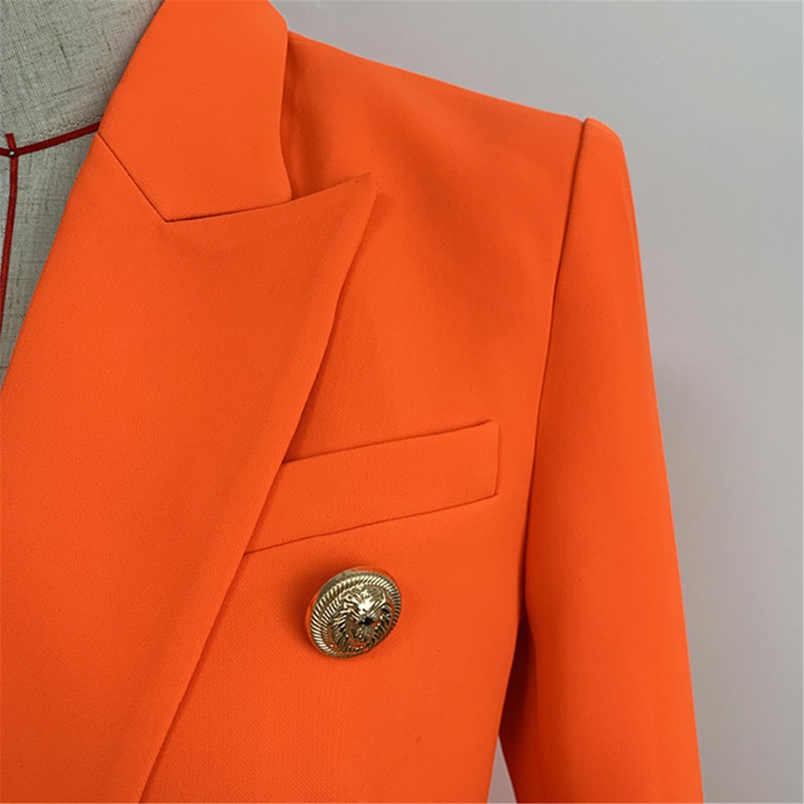 Women's Slim Fit Long Sleeve Blazer Jacket for Work & Office - Professional Business Attire for Meetings, Interviews, and Formal Occasions