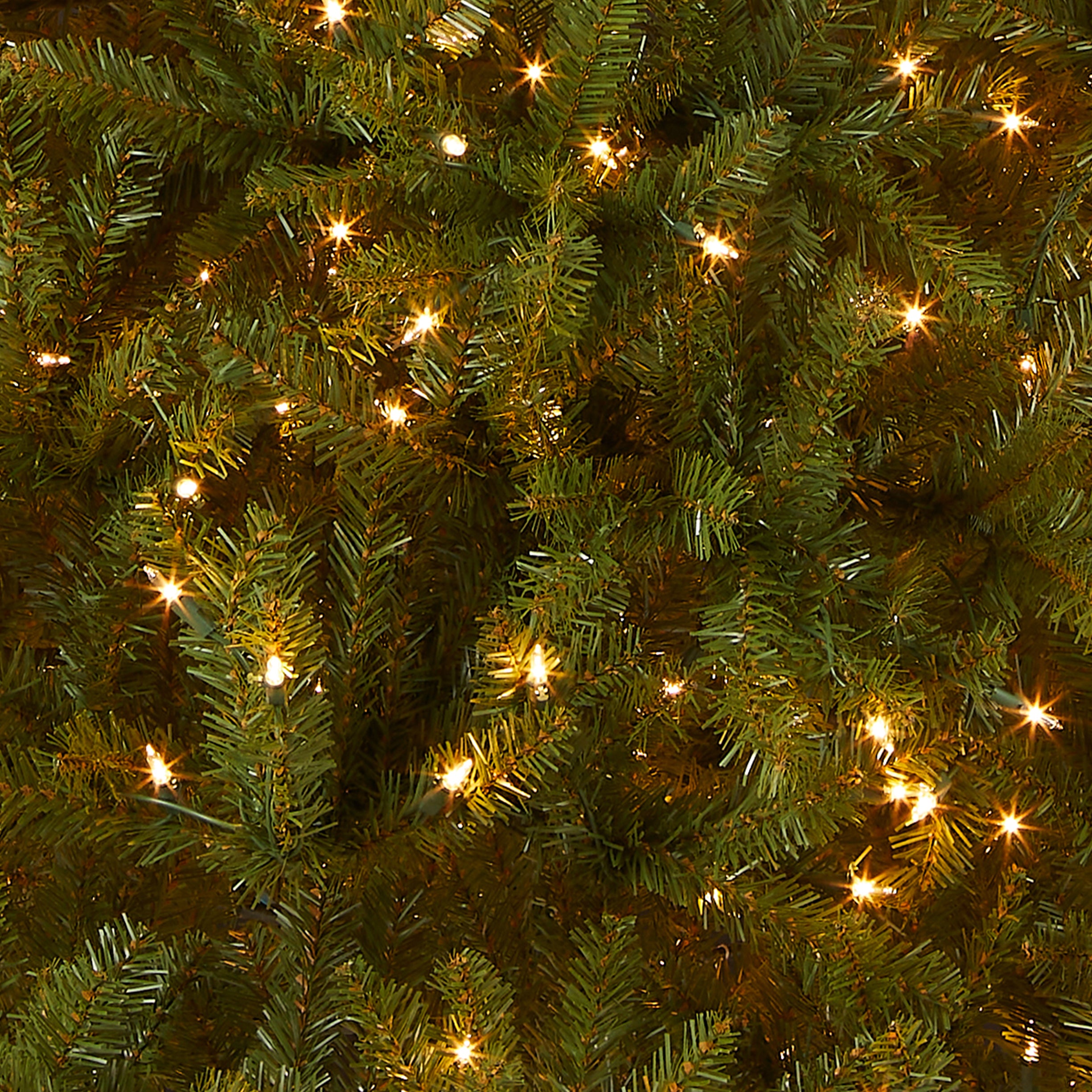 7.5 ft Pre-Lit Dunhill Fir Artificial Christmas Tree with PowerConnect Clear LED Lights - Perfect for Home, Office, and Holiday Decorations