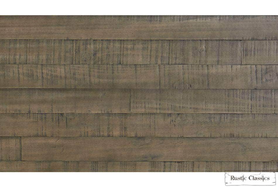 Whistler Reclaimed Wood Platform Bed Frame - Grey - Queen & King Size - Eco-Friendly Solid Wood Bed Frame for Modern & Rustic Bedroom Decor