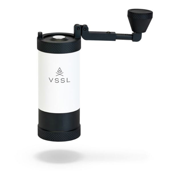 Premium VSSL Java Hand Grinder - Portable Manual Coffee Grinder for Espresso, French Press & Pour Over - Perfect for Camping, Travel & Home Brewing