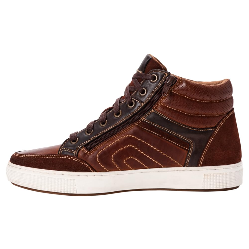 Propét Men's Kenton Mid Cut Sneaker - Comfortable Walking Shoes for Men, Lightweight & Breathable - Perfect for Hiking, Travel & Everyday Wear