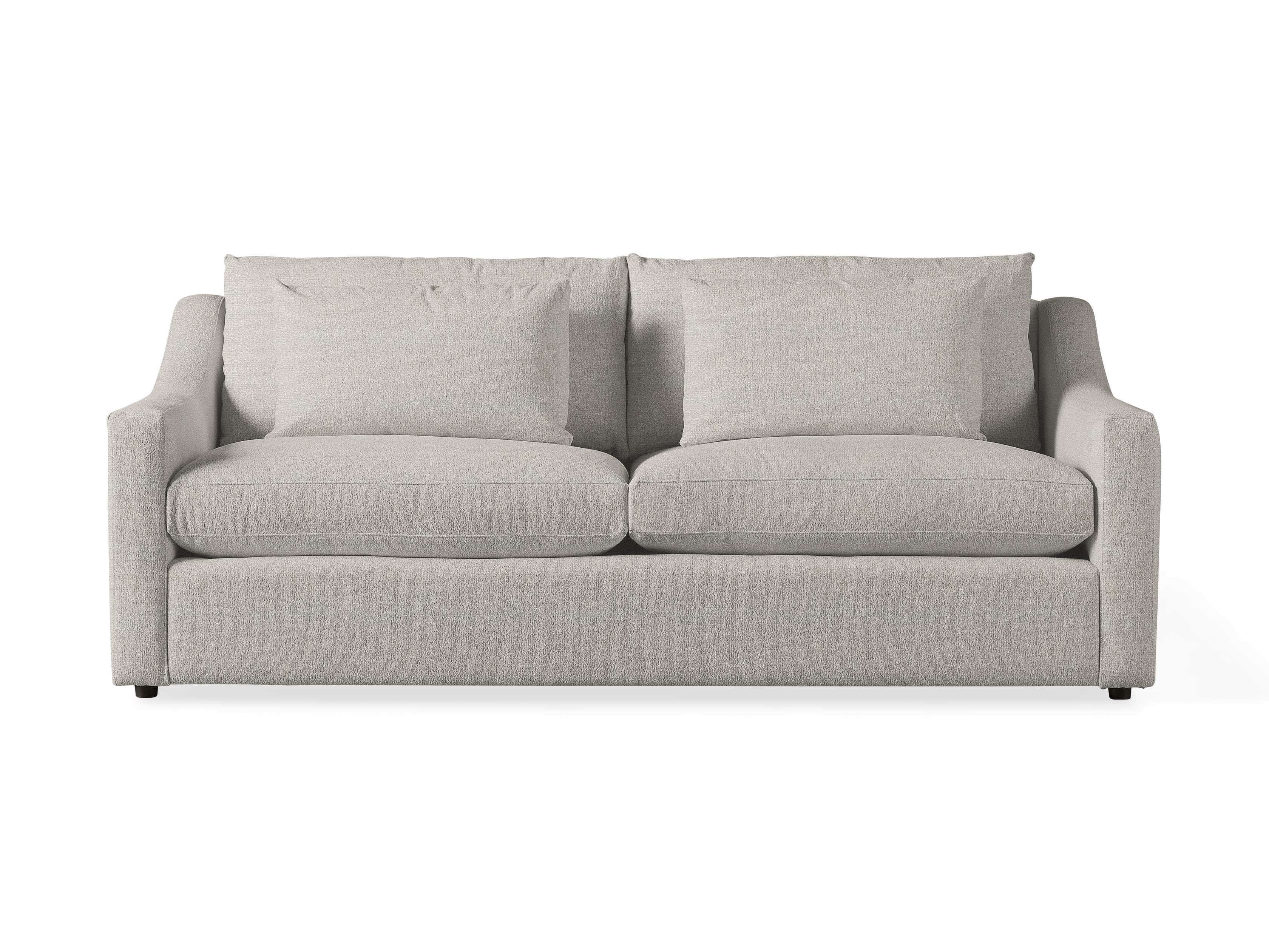 Ashby Sofa 211 - Modern 3-Seater Fabric Couch with Sturdy Wooden Legs for Living Room, Lounge & Home Decor