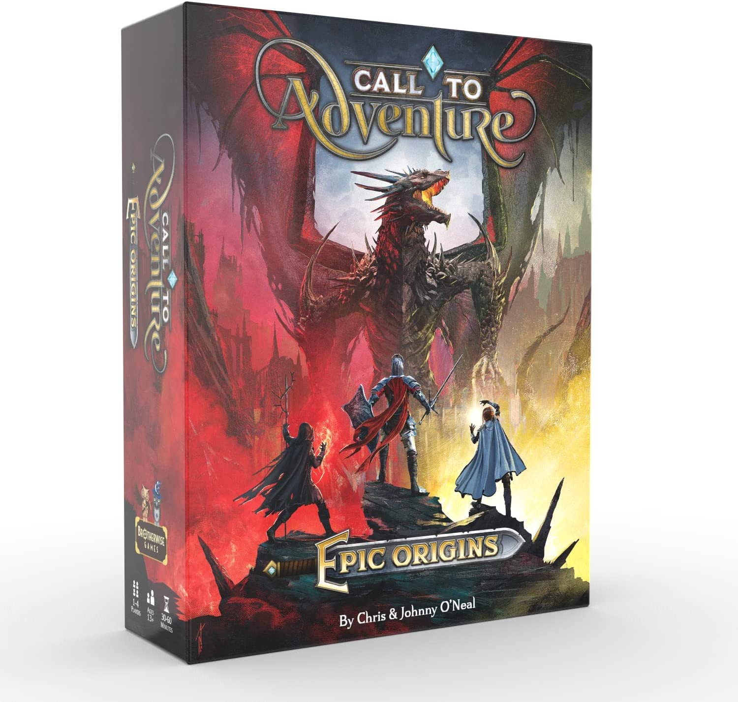 Call to Adventure: Epic Origins Board Game by Brotherwise Games - Fantasy Storytelling Game for Family & Friends Game Night