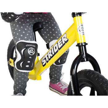 Strider Youth Elbow & Knee Pads Set - Protective Gear for Kids Biking, Skateboarding & Scooter Riding - Adjustable Safety Pads for Active Children