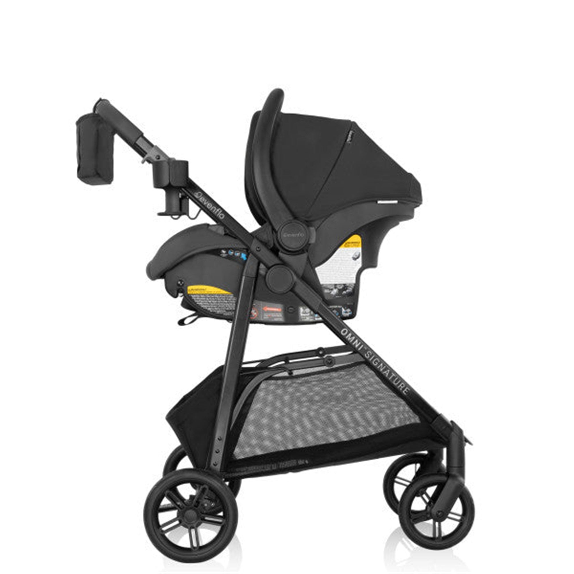 Evenflo Omni Signature Travel System - Lightweight Stroller & Infant Car Seat Combo for Safe & Convenient Travel | Perfect for Newborns, Toddlers & On-the-Go Parents