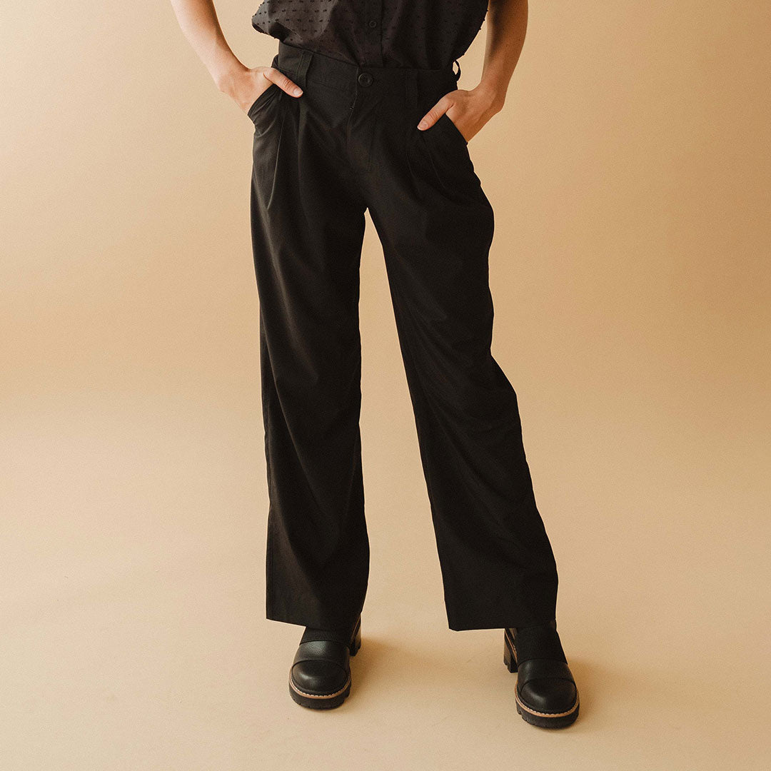 365 Jetsetter Black Pants - Comfortable & Stylish Travel Trousers for Men & Women | Perfect for Business Trips, Commuting & Casual Wear